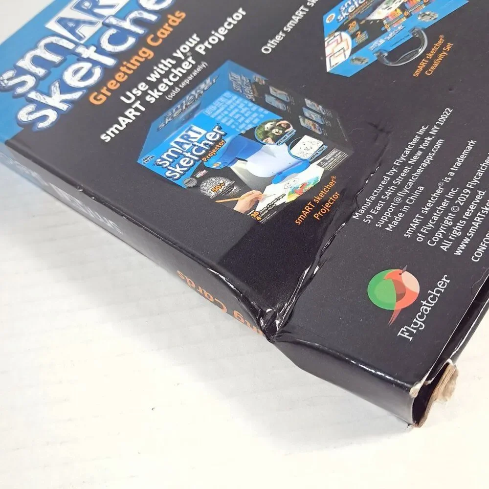 smART Sketcher Greeting Cards Set Create & Color & cartridge‎ use w/ projector